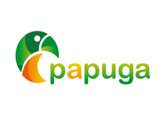 Projekt graficzny logo dla firmy online Papuga